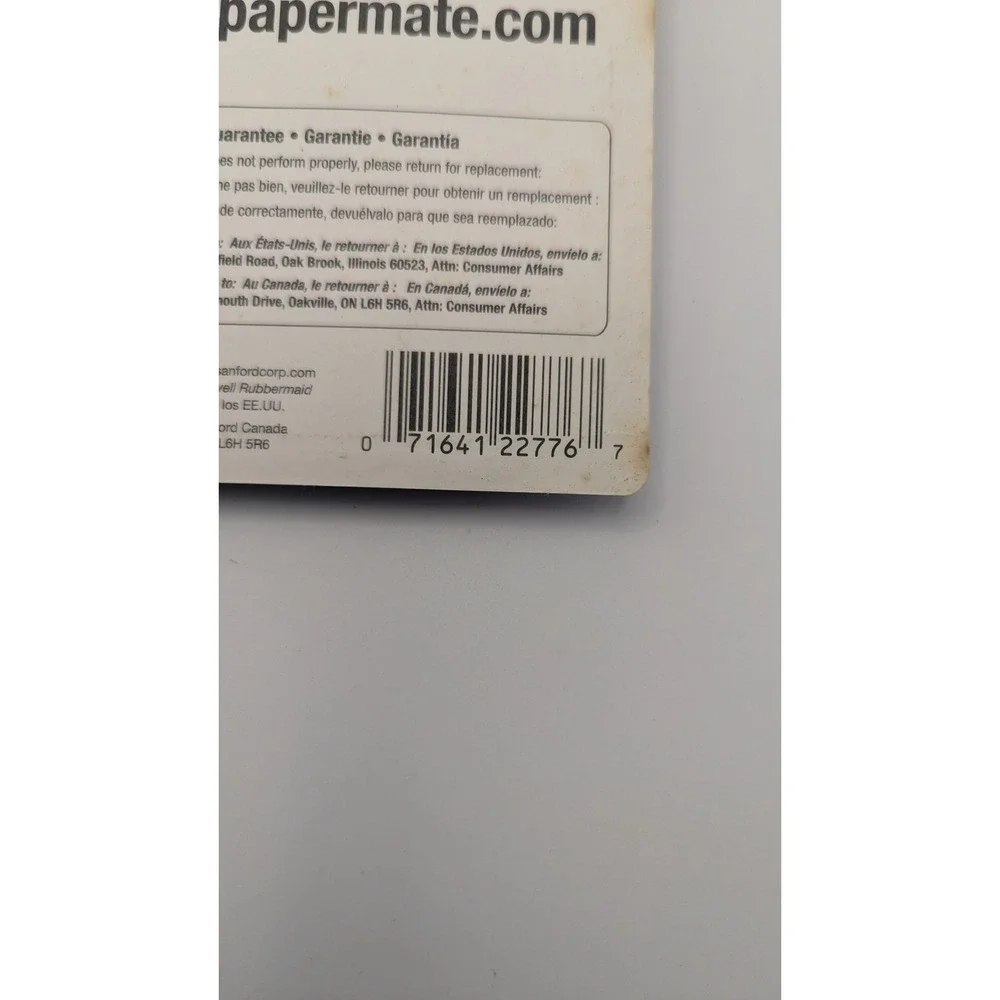 Paper Mate Intro Highlighters 6 Count Assorted Fluorescent Chisel Tip‎ 22776 NOS